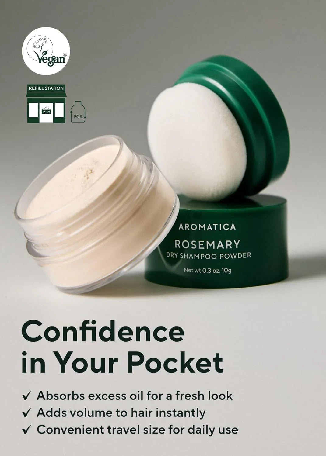 Rosemary Dry Shampoo Powder