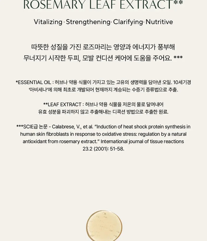 Rosemary Hair Thickening Conditioner