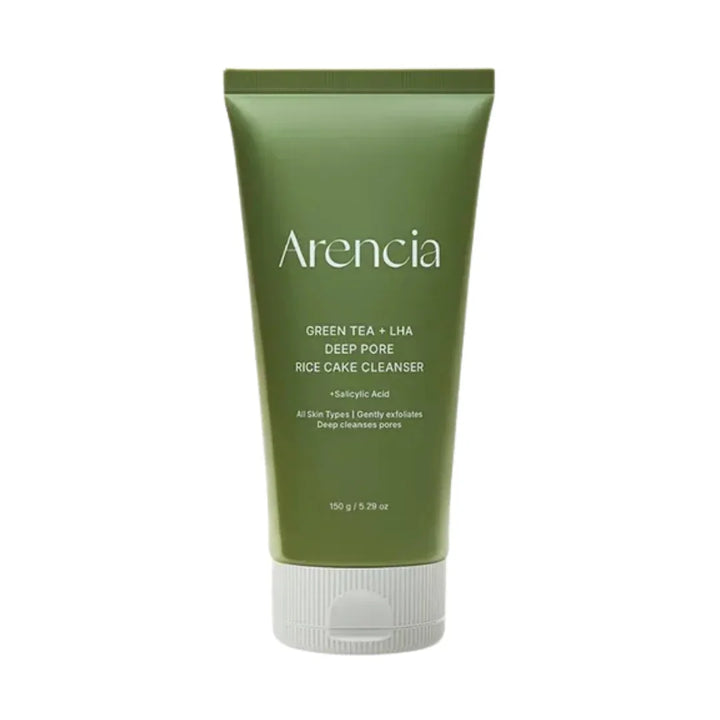 Green Tea + LHA Deep Pore Rice Cake Cleanser