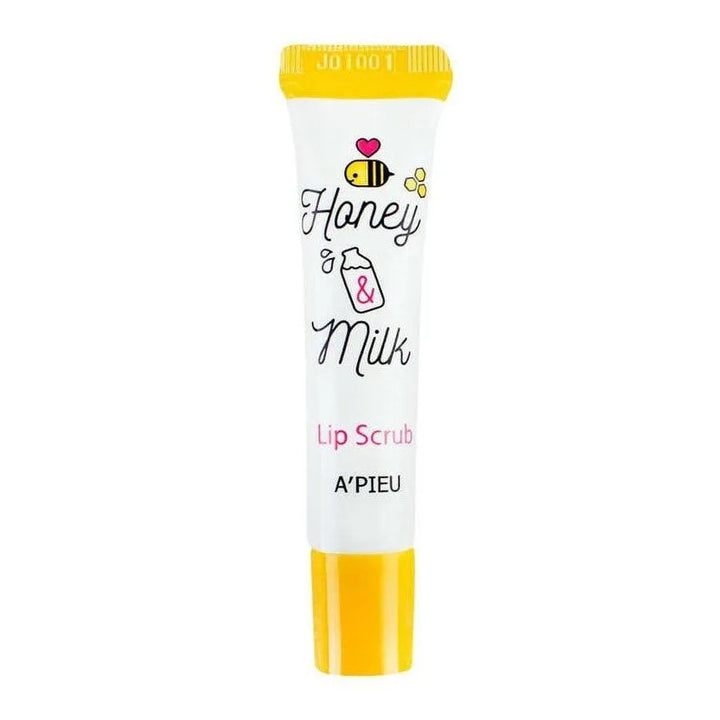 A'pieu Honey & Milk Lip Scrub tube, Korean skincare product at Me Time Groningen.