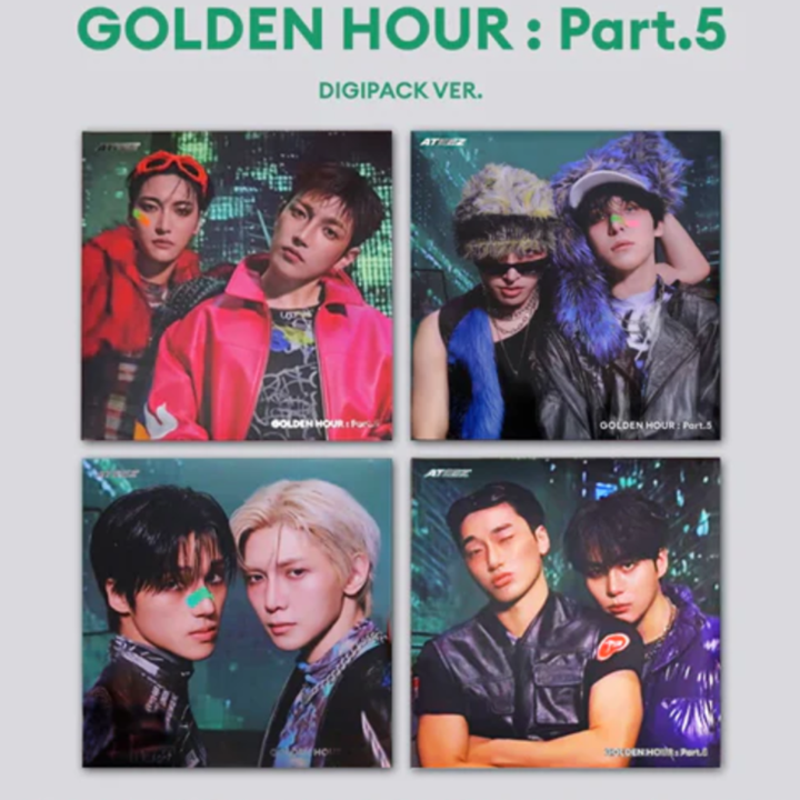 GOLDEN HOUR Part.5 - Digipack Unit Ver. (14th Mini Album)