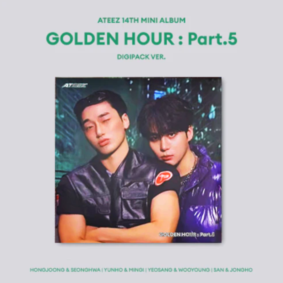 GOLDEN HOUR Part.5 - Digipack Unit Ver. (14th Mini Album)