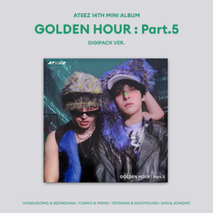 GOLDEN HOUR Part.5 - Digipack Unit Ver. (14th Mini Album)