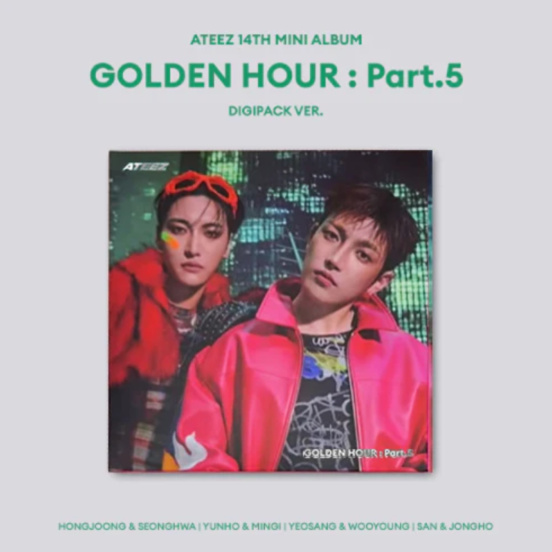 GOLDEN HOUR Part.5 - Digipack Unit Ver. (14th Mini Album)