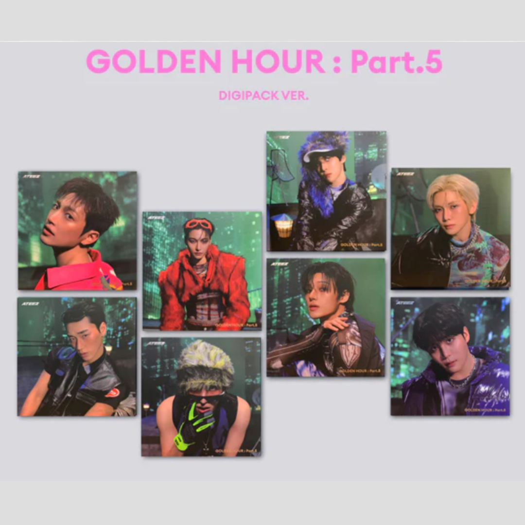 GOLDEN HOUR : PART.5 - DIGIPACK VER. (14th Mini Album)