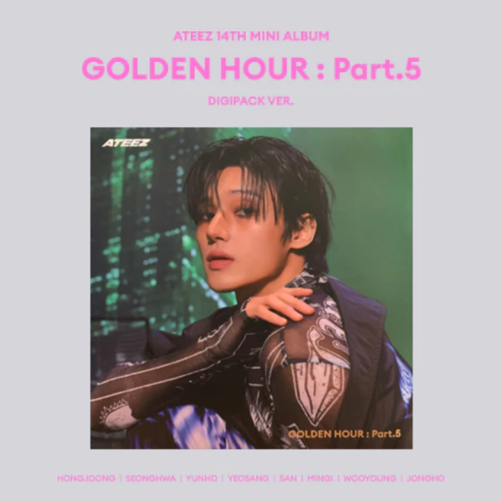 GOLDEN HOUR : PART.5 - DIGIPACK VER. (14th Mini Album)
