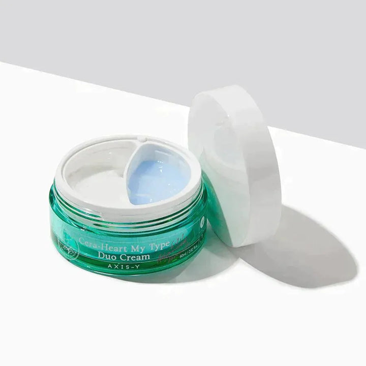 AXIS-Y Cera-Heart My Type Duo Cream jar, Korean skincare product, Me Time Groningen