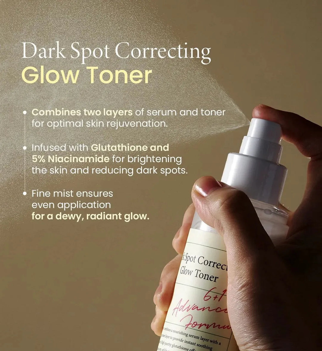 Dark Spot Correcting Glow Toner
