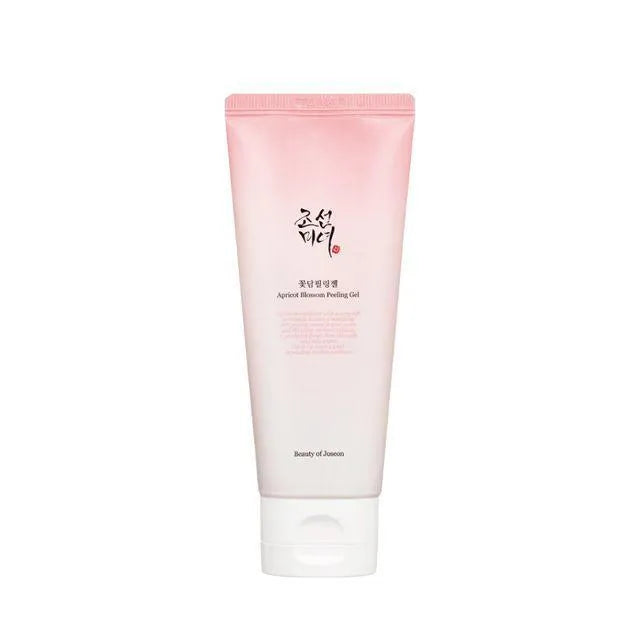 Beauty of Joseon Apricot Blossom Peeling Gel tube, Korean skincare product, white background