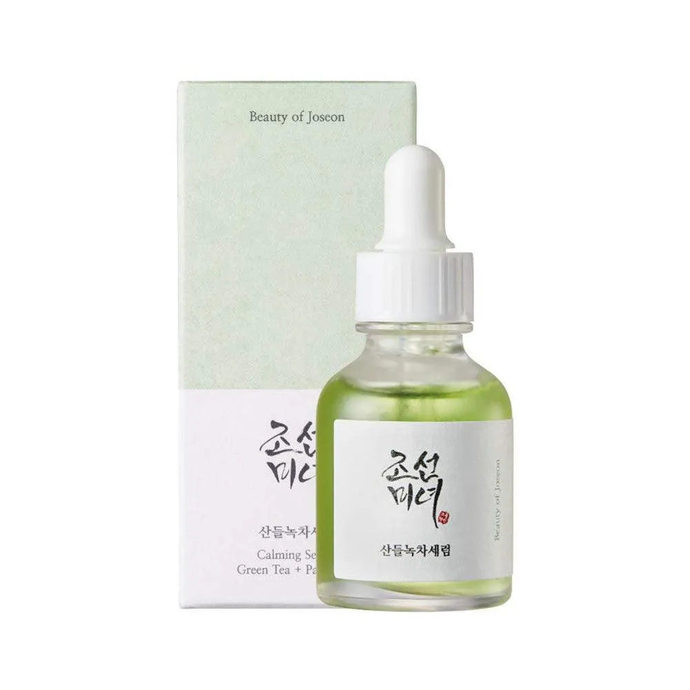 Beauty of Joseon Calming Serum bottle and box, Korean skincare at Me Time Groningen