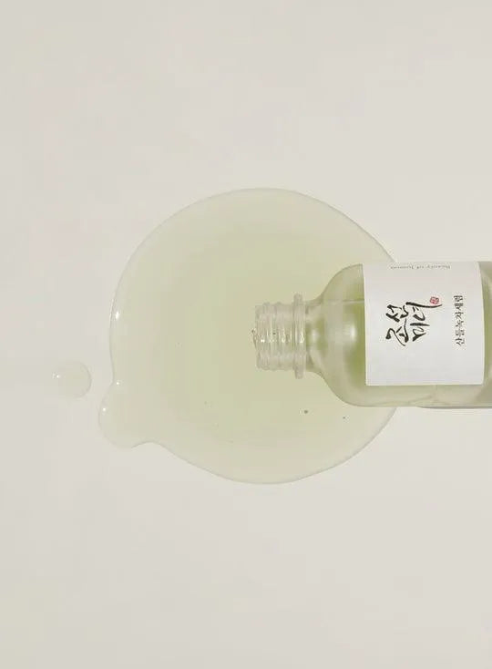 Beauty of Joseon Calming Serum bottle with serum spilled, Korean skincare Nederland