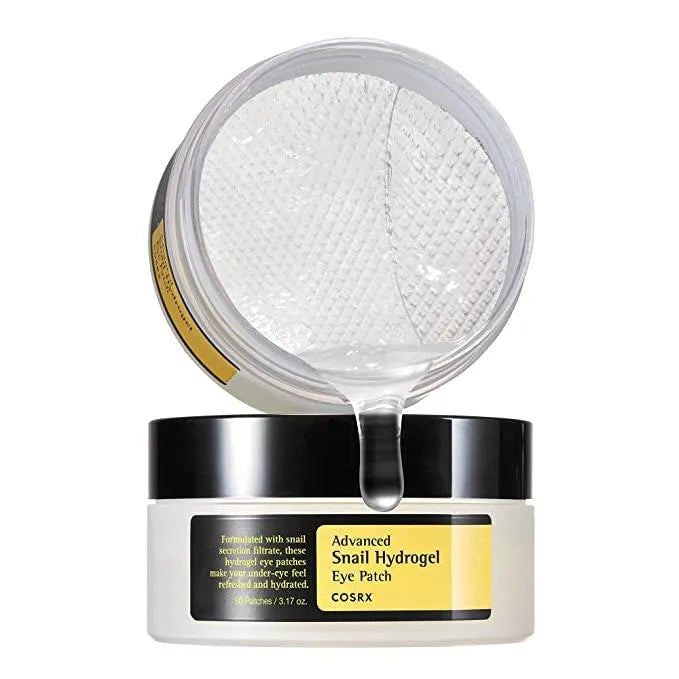 COSRX Advanced Snail Hydrogel Eye Patch jar for Korean skincare at Me Time Groningen