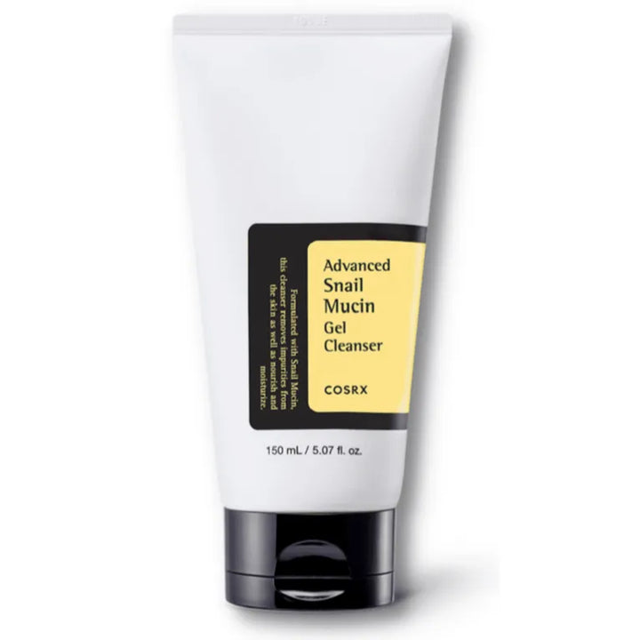 COSRX Advanced Snail Mucin Gel Cleanser tube, Korean skincare, Me Time Groningen