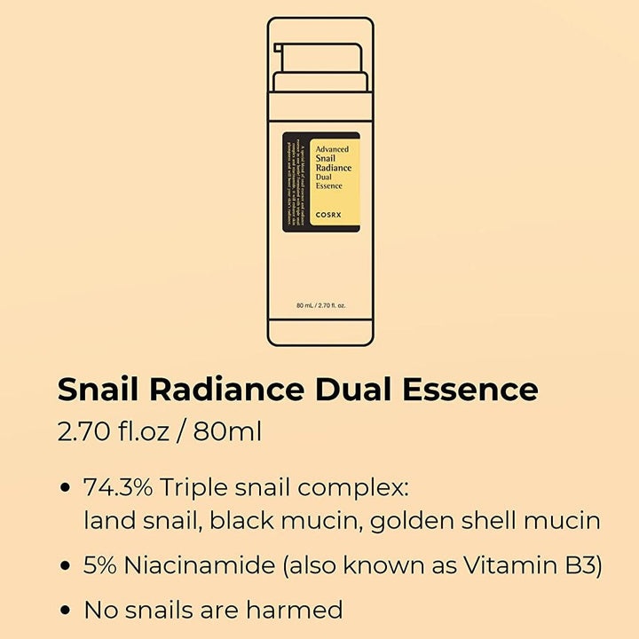 COSRX Advanced Snail Radiance Dual Essence