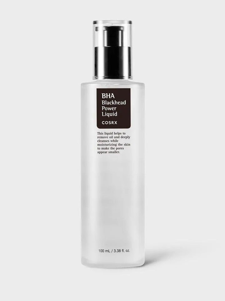 COSRX BHA Blackhead Power Liquid Korean skincare product bottle on white background, Me Time Groningen