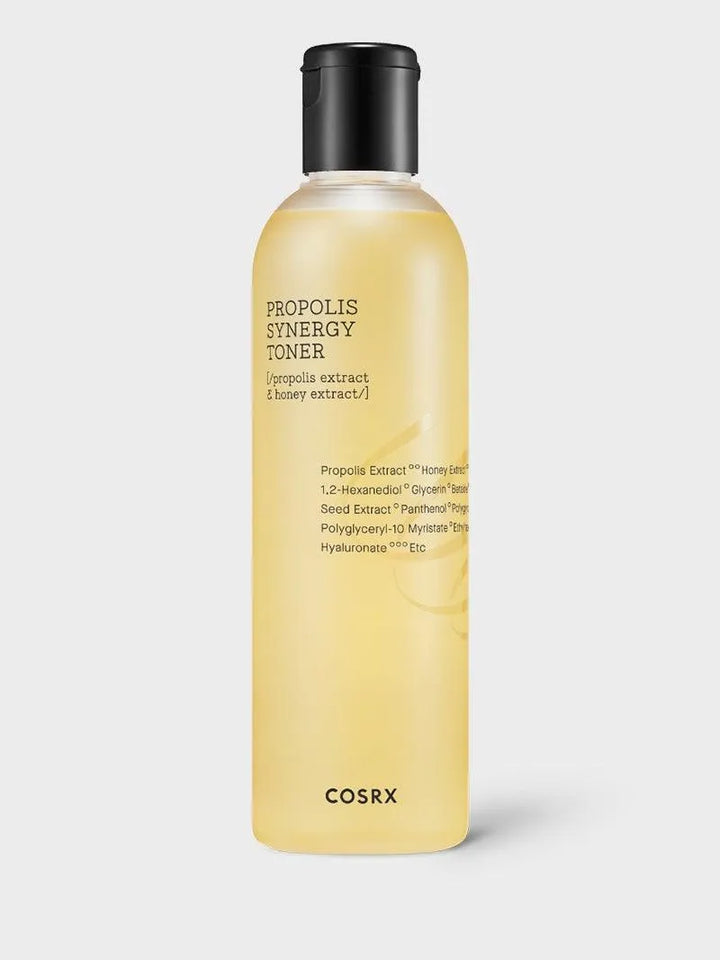 COSRX Propolis Synergy Toner bottle, Korean skincare product at Me Time Groningen