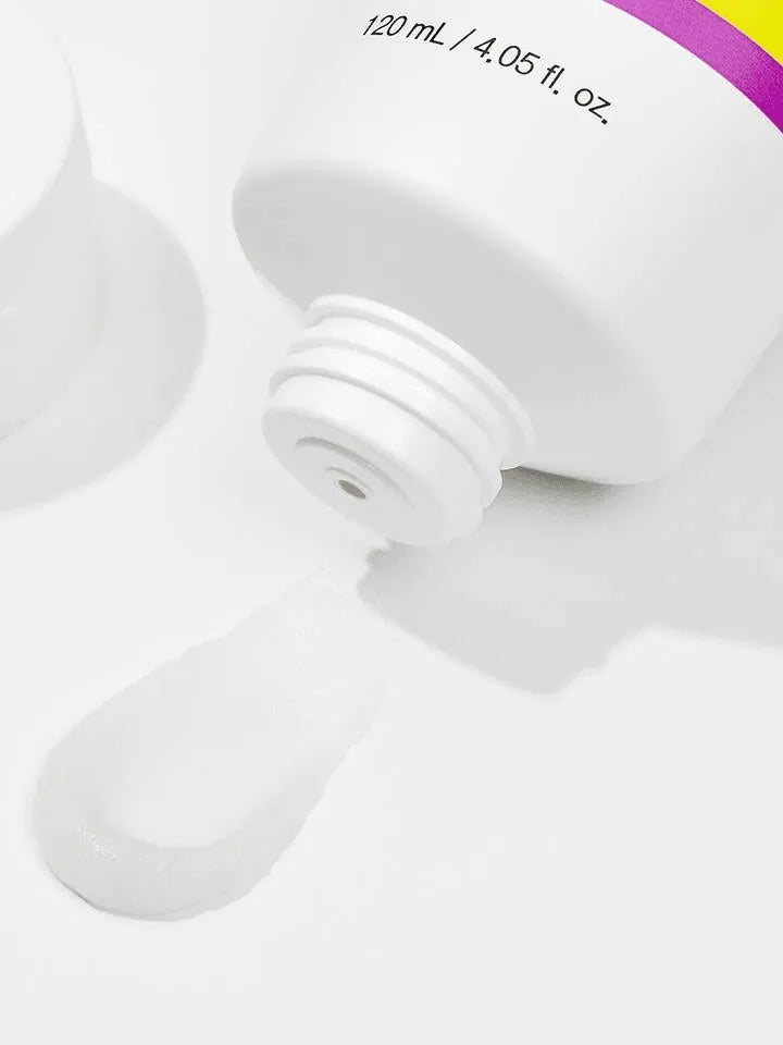 COSRX Low pH Good Night Soft Peeling Gel 120mL tube with gel on white surface, Korean skincare