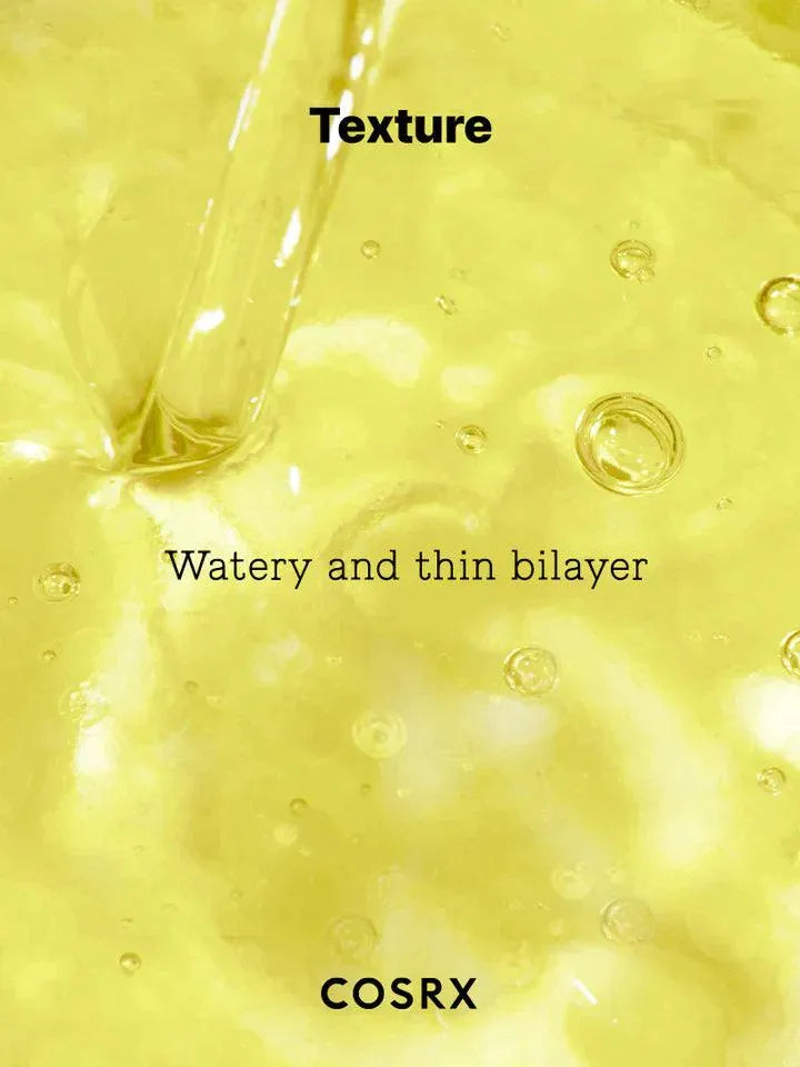 COSRX Vitamin C serum watery texture with bubbles, Korean skincare at Me Time Groningen