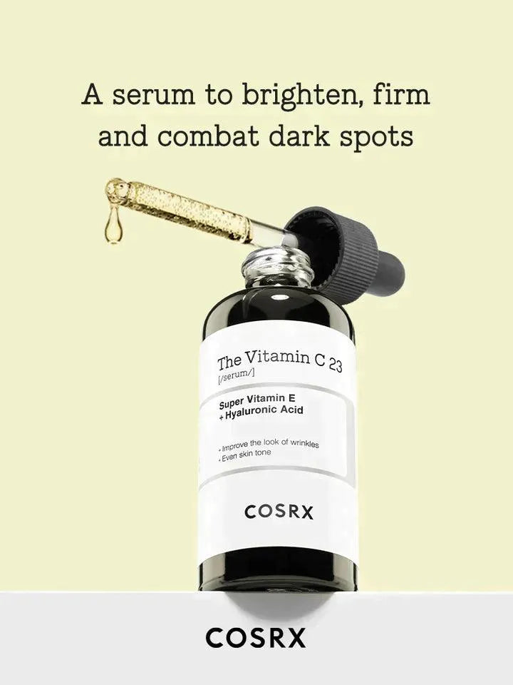 COSRX The Vitamin C 23 serum bottle with dropper, Korean skincare at Me Time Groningen