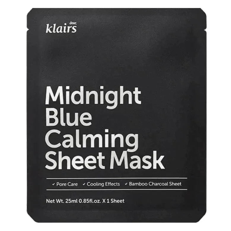 Dear Klairs Midnight Blue Calming Sheet Mask