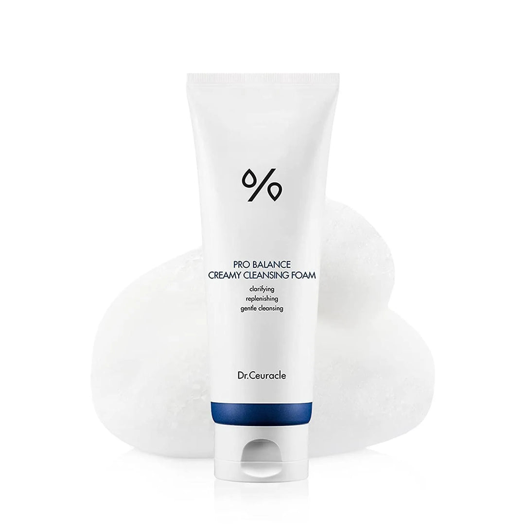 Dr.Ceuracle Pro Balance Creamy Cleansing Foam Korean skincare tube with foam, Me Time Groningen