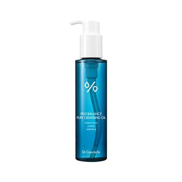 Dr.Ceuracle Pro Balance Pure Cleansing Oil blue bottle, Korean skincare at Me Time Groningen