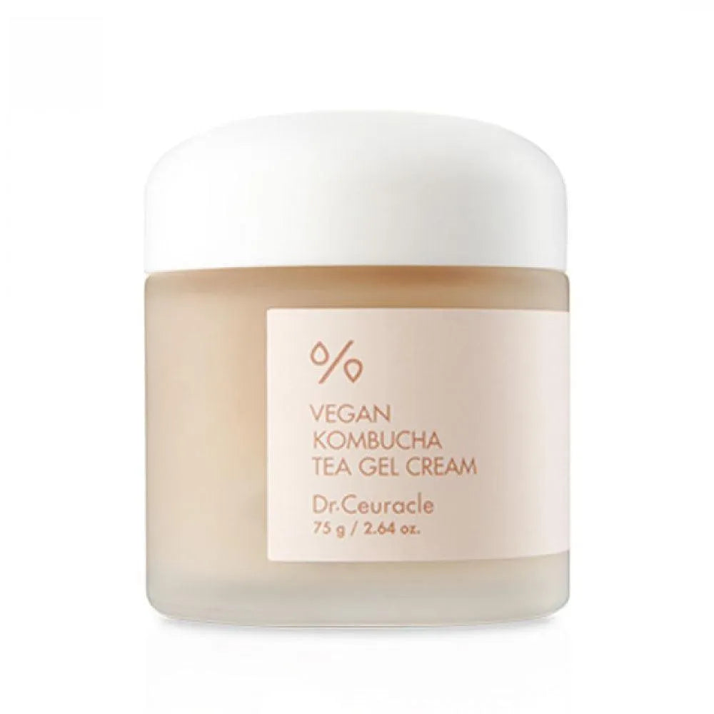 Dr.Ceuracle Vegan Kombucha Tea Gel Cream jar, Korean skincare product at Me Time Groningen