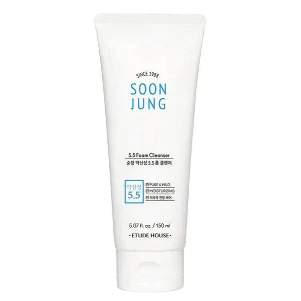 Etude House Soon Jung pH 5.5 Foam Cleanser