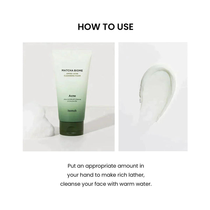 Heimish Matcha Biome Amino Acne Cleansing Foam