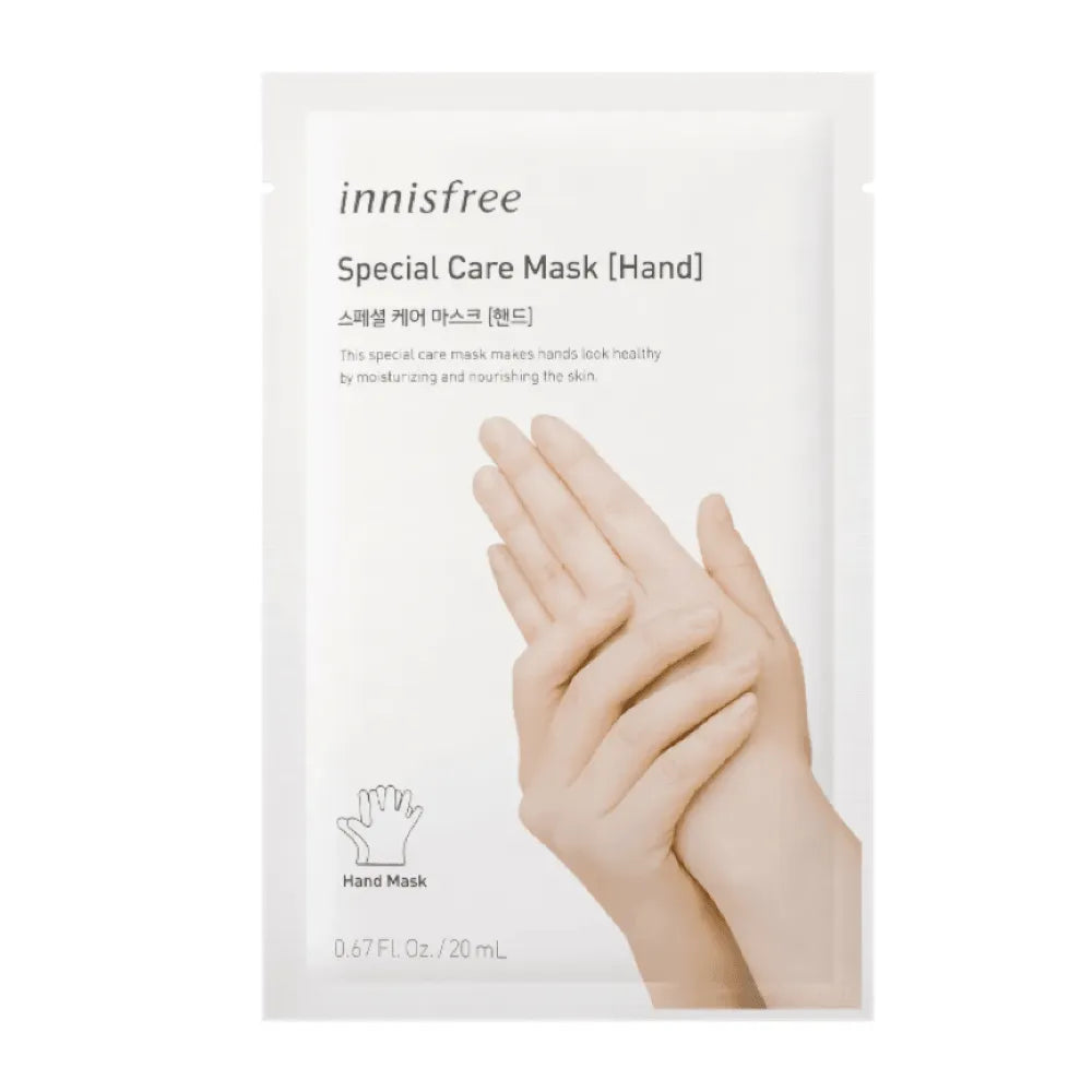 Innisfree Special Care Mask Hand pouch, Korean skincare product at Me Time Groningen