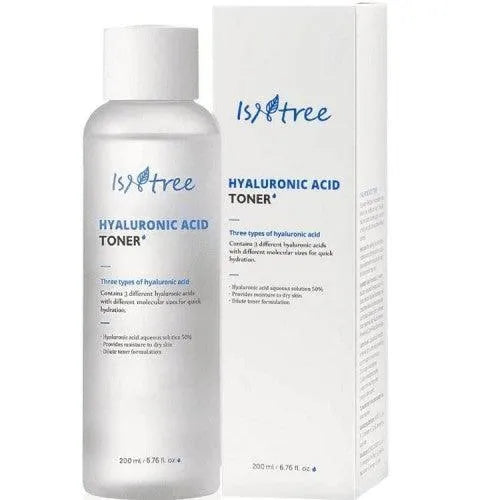 Isntree Hyaluronic Acid Toner bottle and box, Korean skincare at Me Time Groningen