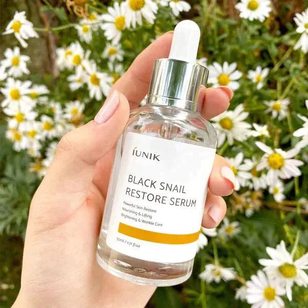 Iunik Black Snail Restore Serum