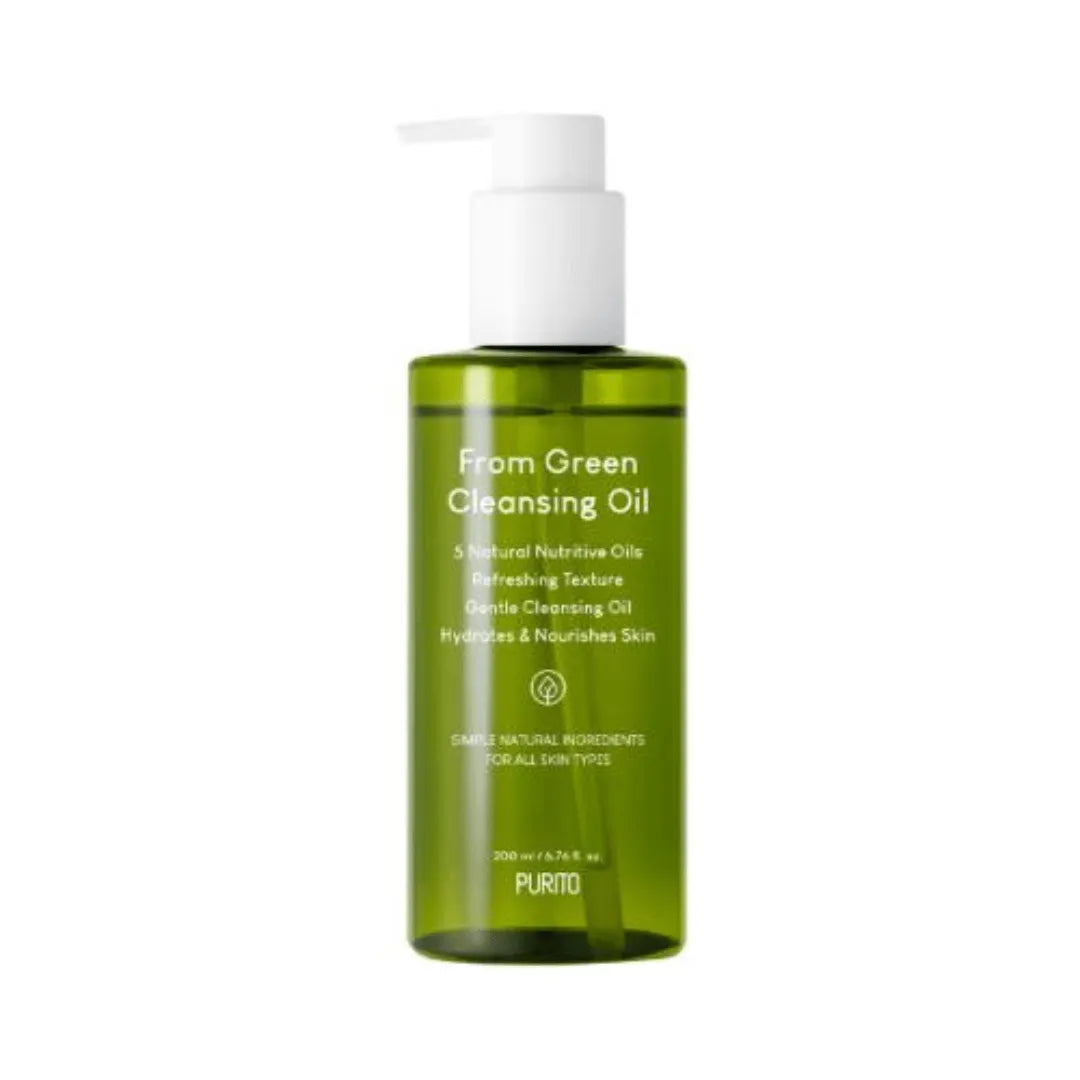 Purito From Green Cleansing Oil bottle, Korean skincare product at Me Time Groningen