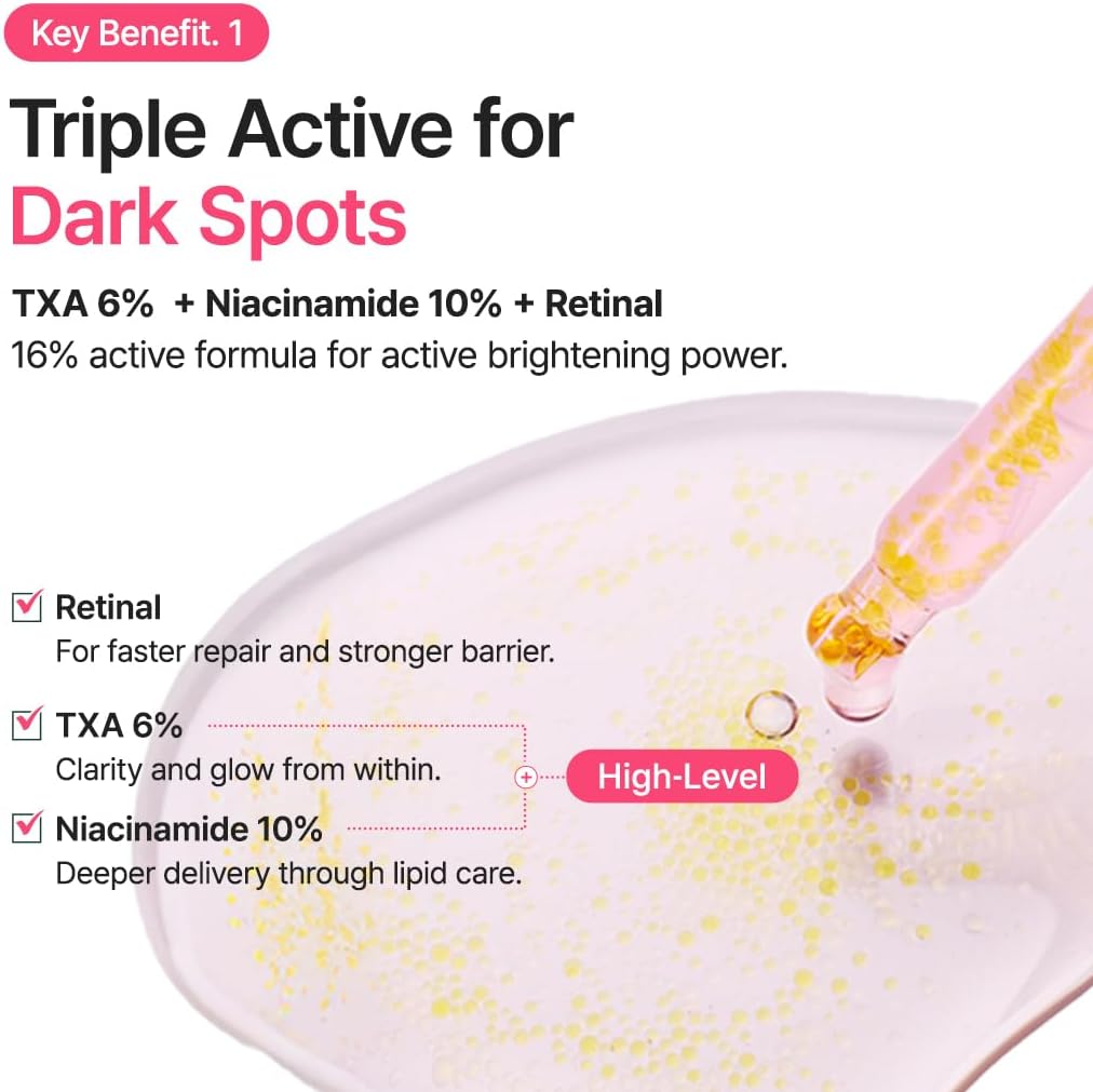 TXA 6 Niacinamide 10 Retinal Serum