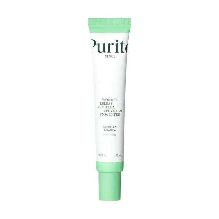 Purito Centella Unscented Eye Cream tube, Korean skincare at Me Time Groningen