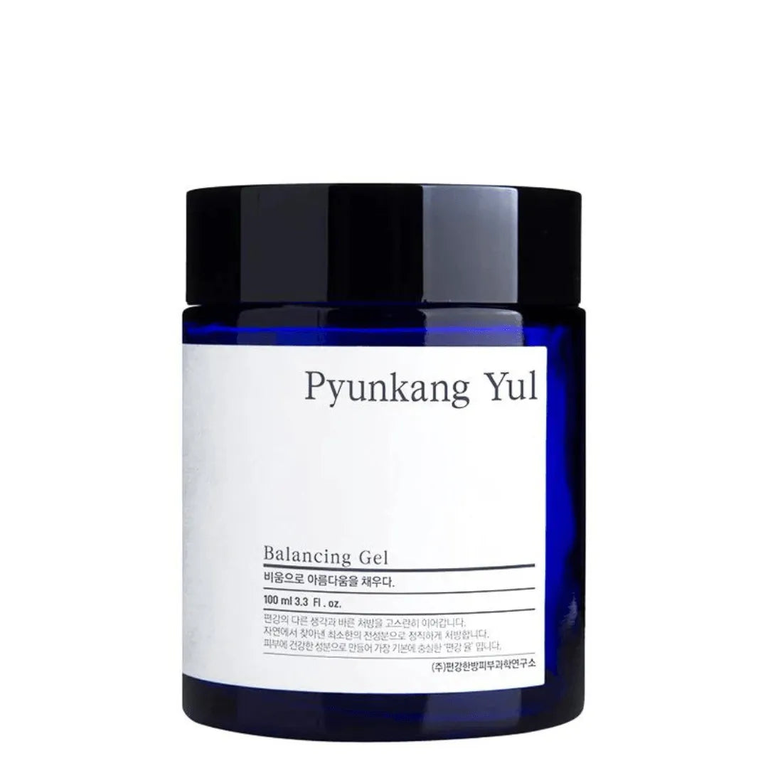Pyunkang Yul Balancing Gel 100ml Korean skincare blue jar at Me Time Groningen