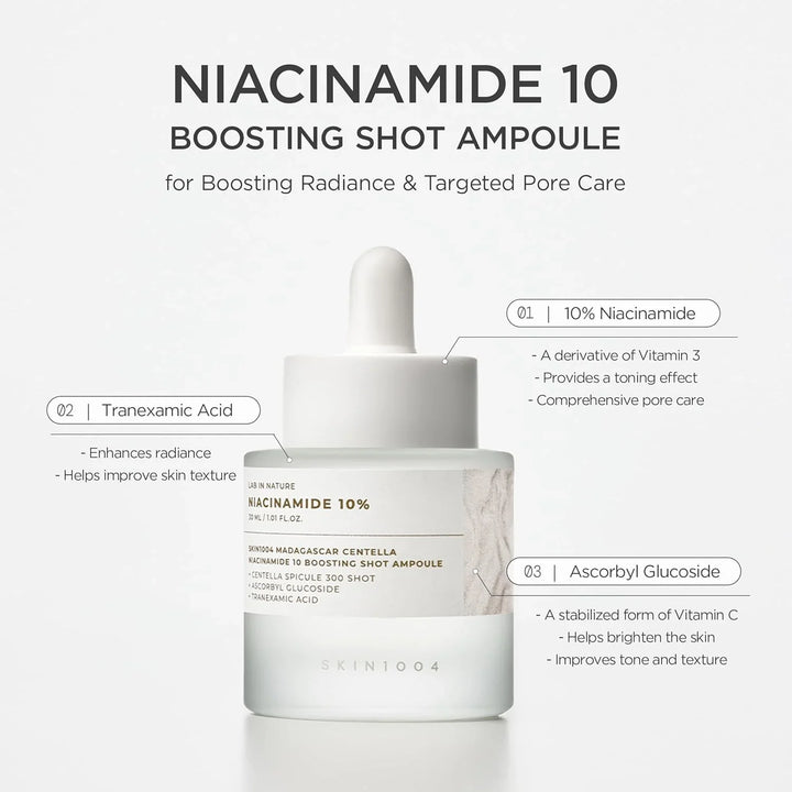 Lab in Nature Madagascar Centella Niacinamide 10 Boosting Shot Ampoule