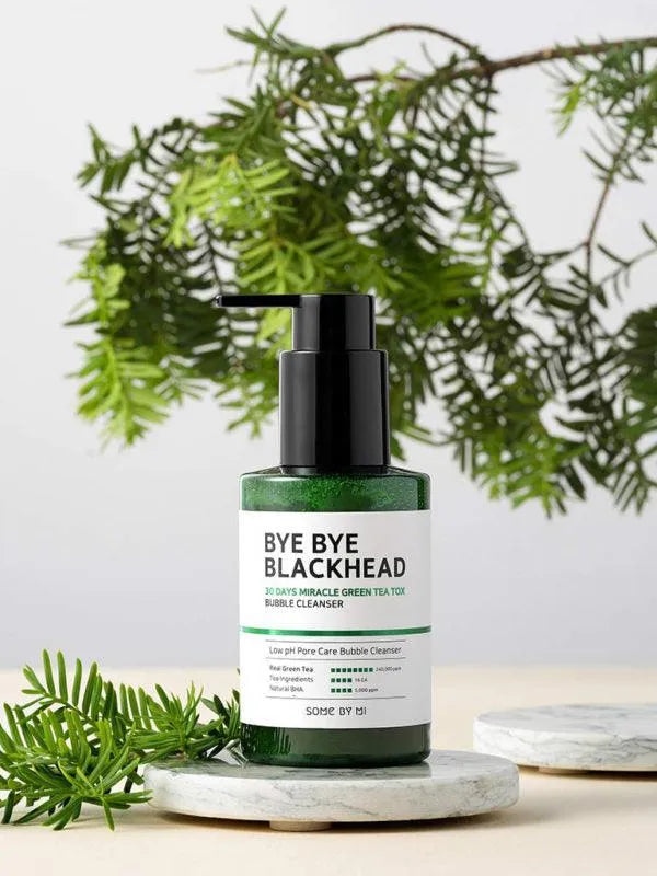 Some by mi Bye Bye Blackhead 30 Days Miracle Green Tea Tox Bubble Cleanser