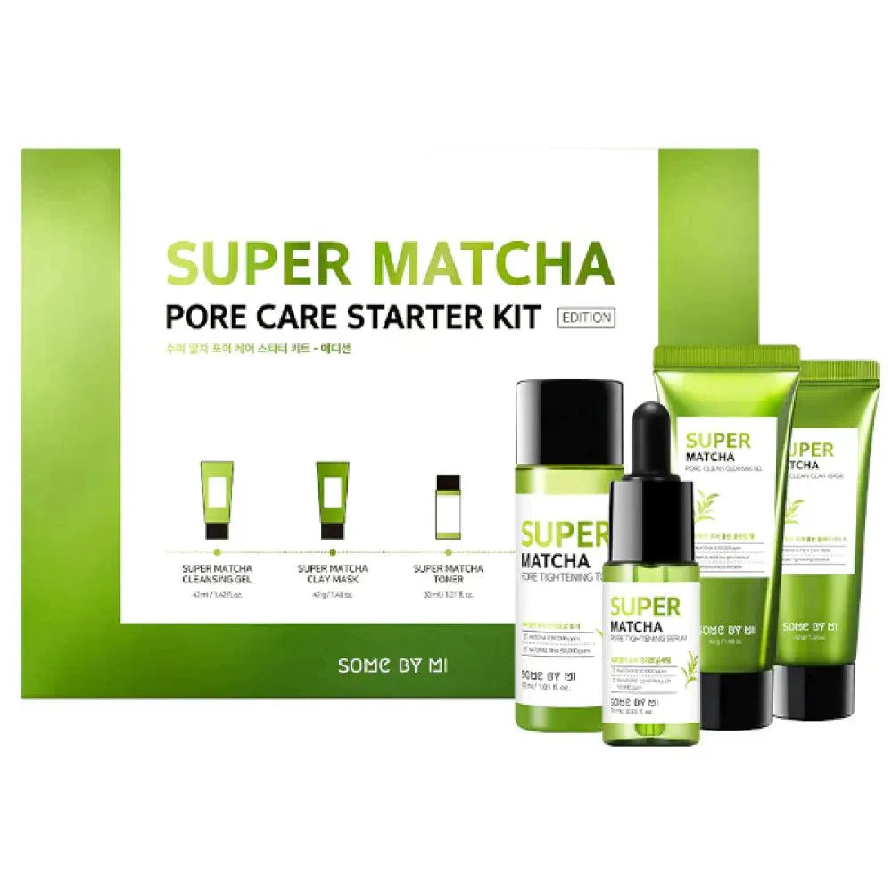 SOME BY MI Super Matcha Pore Care Starter Kit Korean skincare set at Me Time Groningen