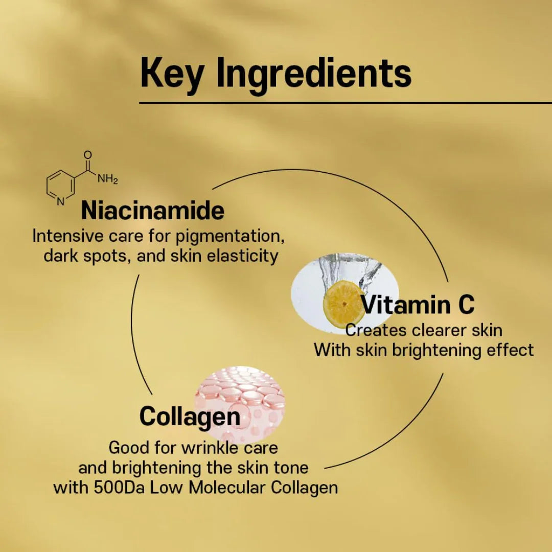 Deep Collagen Niacin-Vita C Brightening Mask
