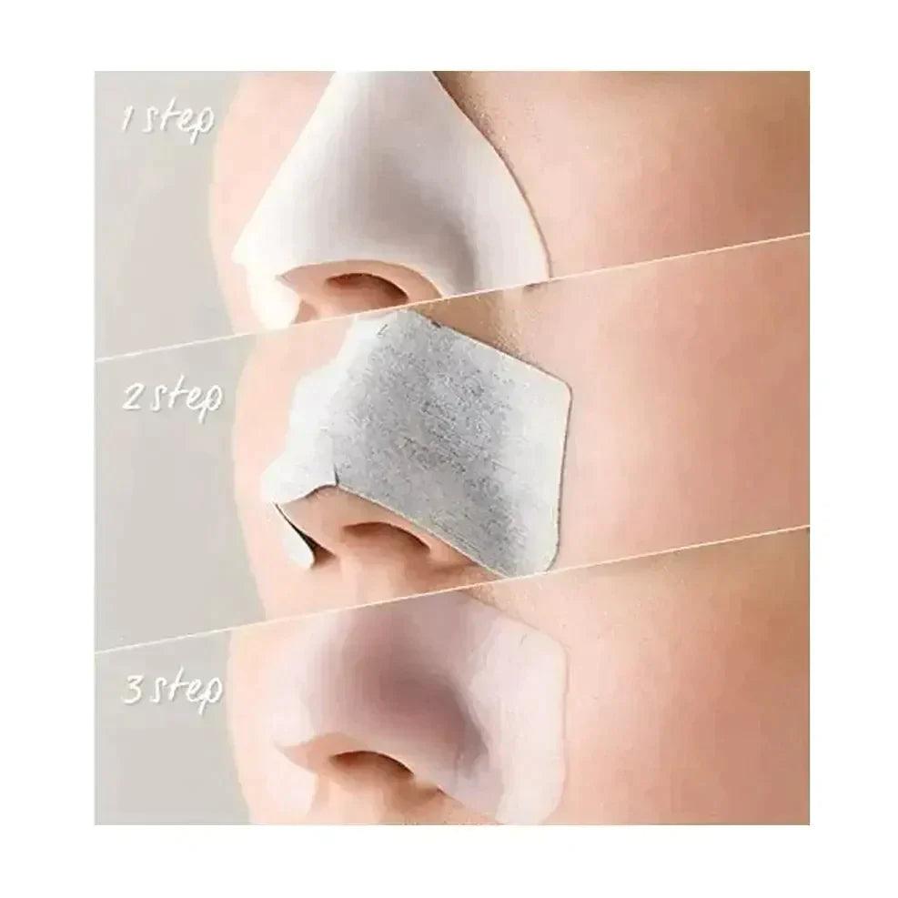 The Face Shop Jeju Vulcanic Lava 3-Step Impurity-Removing Nose Strip Kit