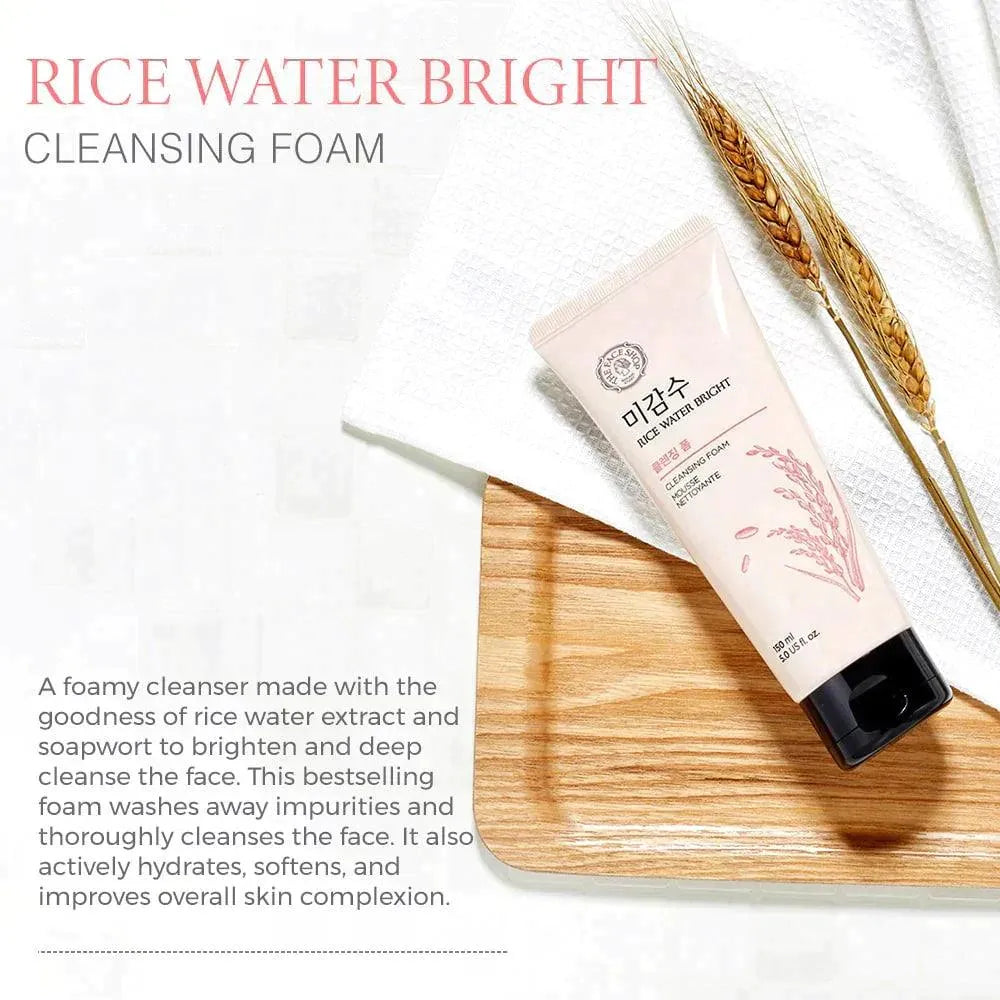 The Face Shop Rice Water Bright Cleansing Foam
