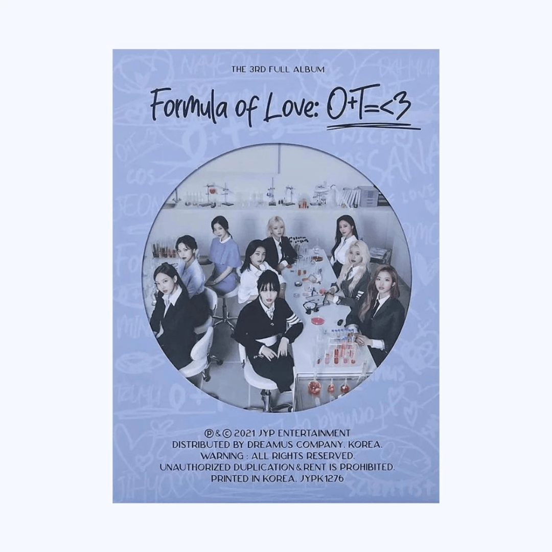 TWICE 3RD ALBUM [FORMULA OF LOVE: O+T=<3]