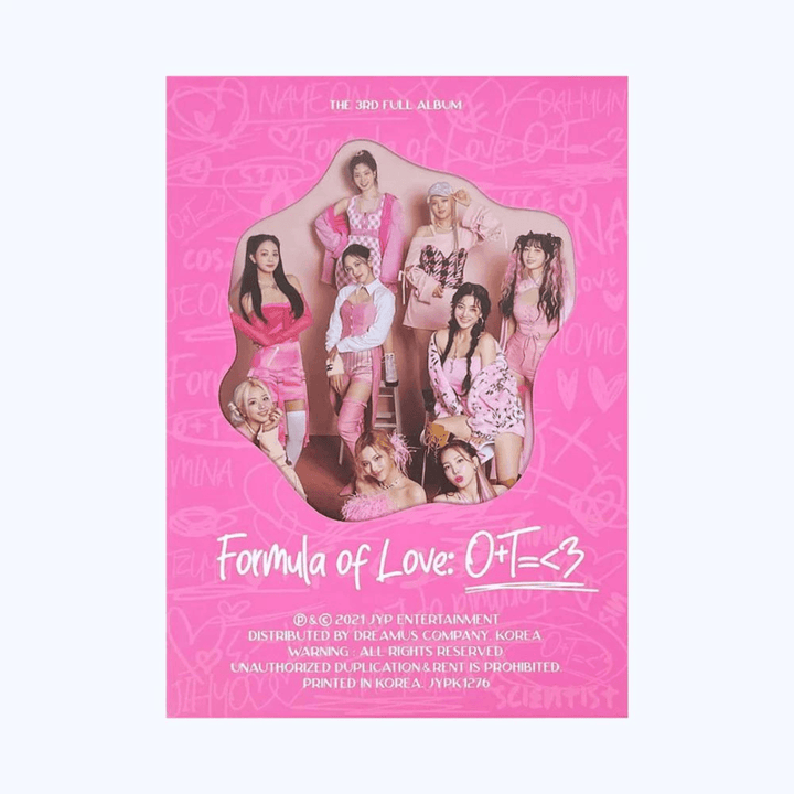 TWICE 3RD ALBUM [FORMULA OF LOVE: O+T=<3]