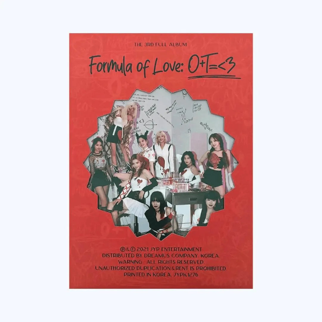 TWICE 3RD ALBUM [FORMULA OF LOVE: O+T=<3]