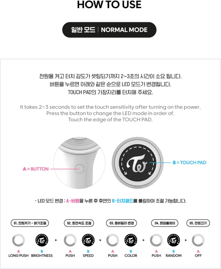 TWICE - CANDYBONG ∞ OFFICIAL LIGHT STICK (Ver. 3)