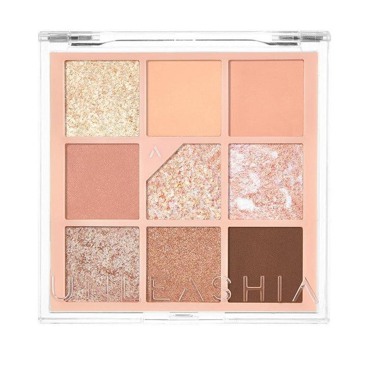 Unleashia Glitterpedia Eye Palette All Of Coralpink