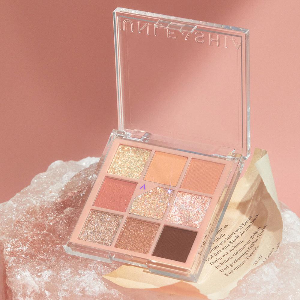 Unleashia Glitterpedia Eye Palette All Of Coralpink