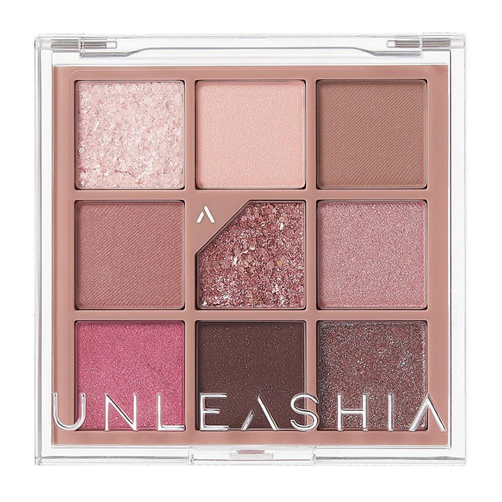 Unleashia Glitterpedia Eye Palette All Of Dusty Rose